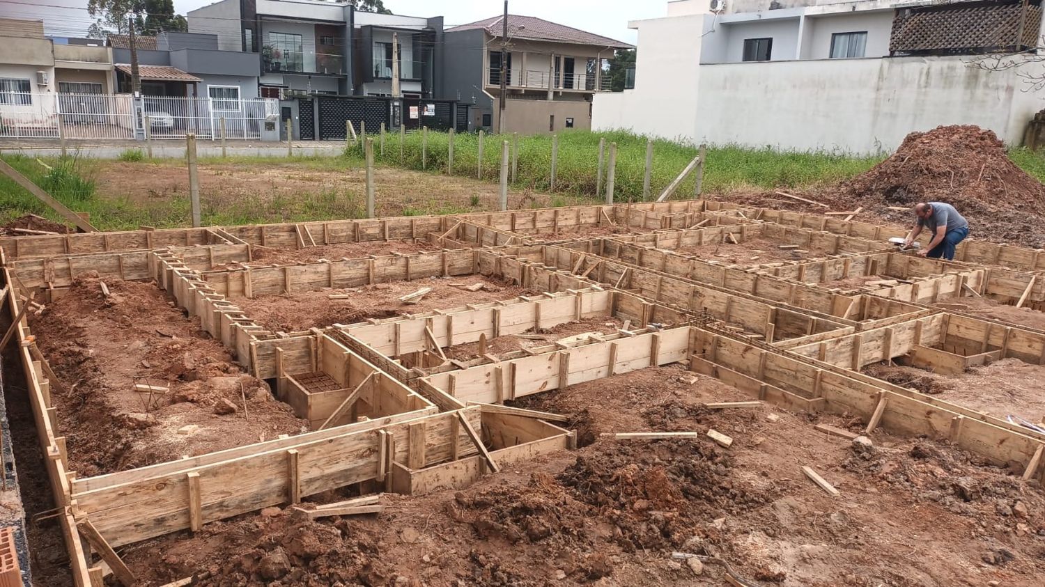 Fundações do Residencial Brasília em outubro de 2026